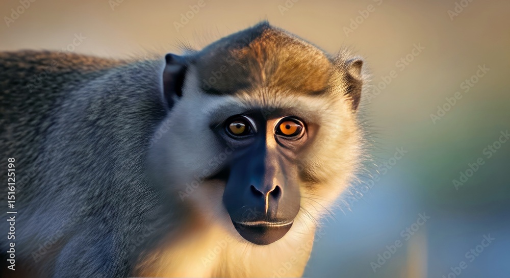 Fototapeta premium A Majestic Monkey