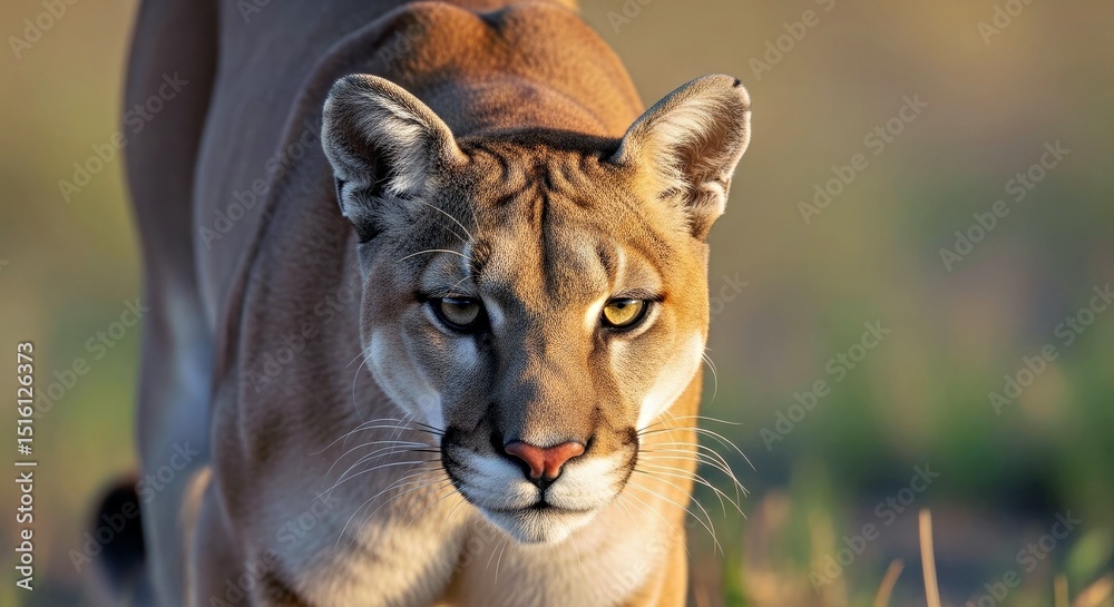 Obraz premium A Majestic Puma