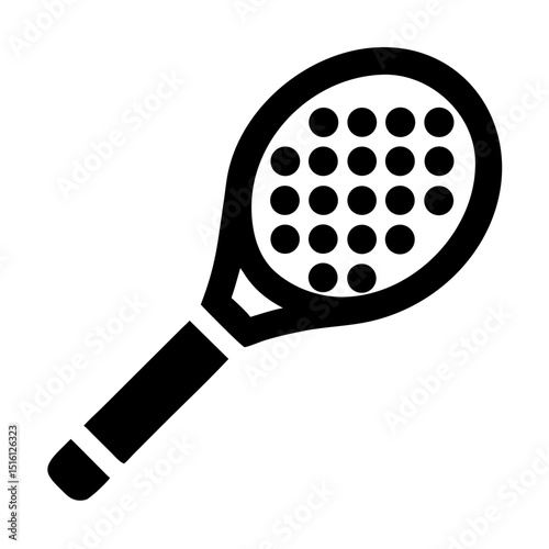 tennis racket vector illustration