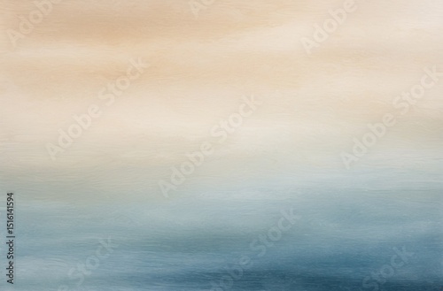 serene abstract gradient with soft blue and beige tones for background