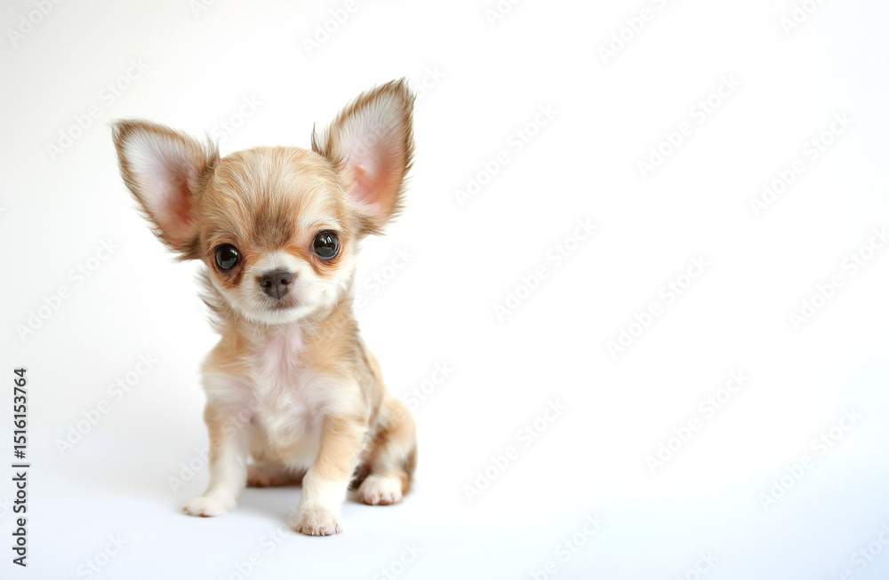 Obraz premium 仔犬のチワワ