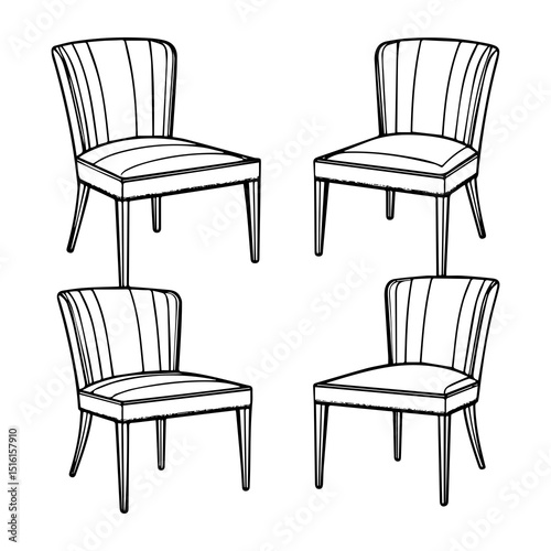 set of chairs