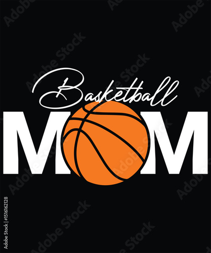 Basketball T-Shirt Design – Basketball Mom