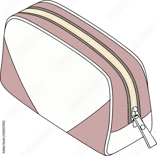 makeup bag icon sign vector