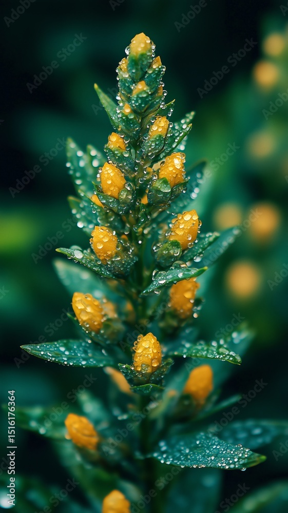 Fototapeta premium Close-Up Nature Flowers Plant Serene Atmosphere