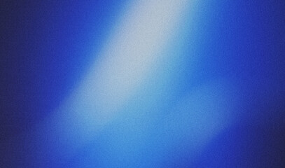 Blur light rays. Defocused neon glow. Sci-Fi illumination. Bokeh navy blue color gradient ultraviolet radiance flare on dark black futuristic abstract copy space background.