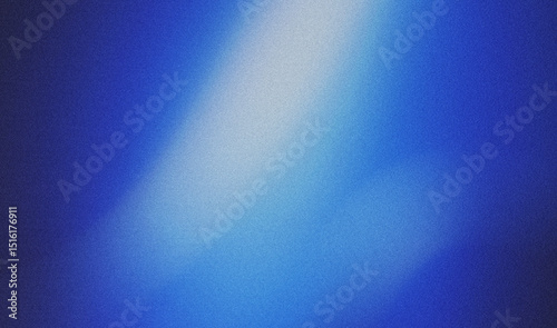 Blur light rays. Defocused neon glow. Sci-Fi illumination. Bokeh navy blue color gradient ultraviolet radiance flare on dark black futuristic abstract copy space background.
