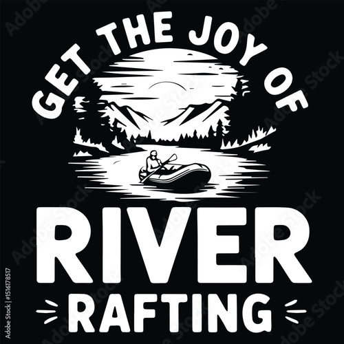 Get the joy of Graphic design for Rafting Lovers