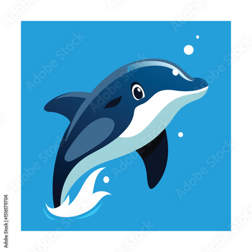 Head of a Whale Breaching Water