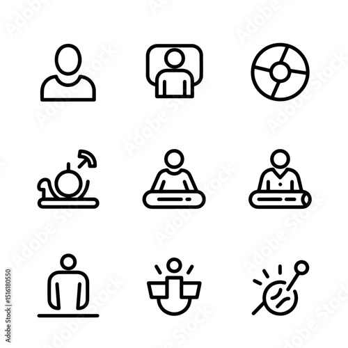 business people icons