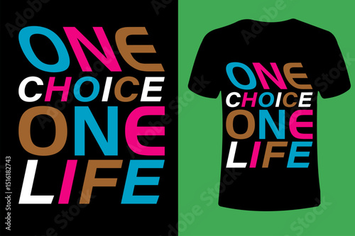 back to school. t-shirt design, one choice one life.