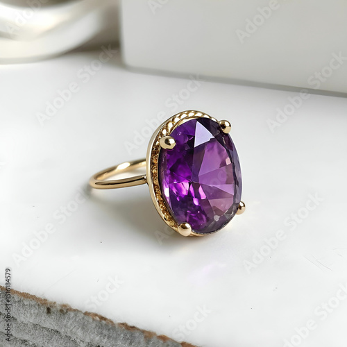 Elegant purple diamond earrings sparkling with deep violet hues, beautifully crafted to add a touch of luxury and sophistication.