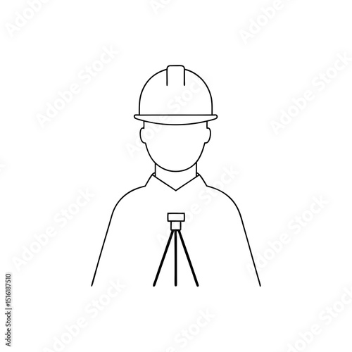 A Laser Level A Tool For An Engineer On An Isolated White Surface