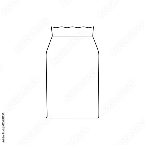 A Single Serving Mayonnaise Packet A Common Condiment On A White Canvas