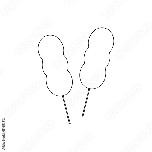 A Serving Of Mini Corn Dogs A Bite Sized Snack On An Isolated White Surface