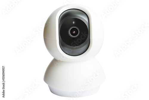 Wifi security home ip camera in PNG isolated on transparent background