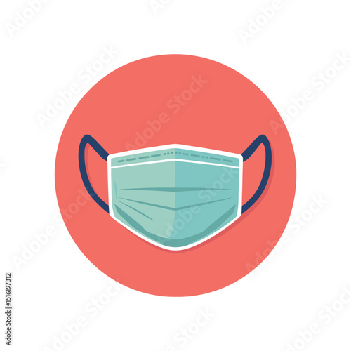 Pixel Art Face Mask A Visual Representation of Health  Safety