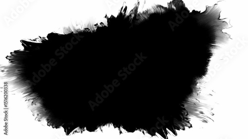 A Stunning Black Ink Splash Background Perfect for Any Creative Design Project or Artwork