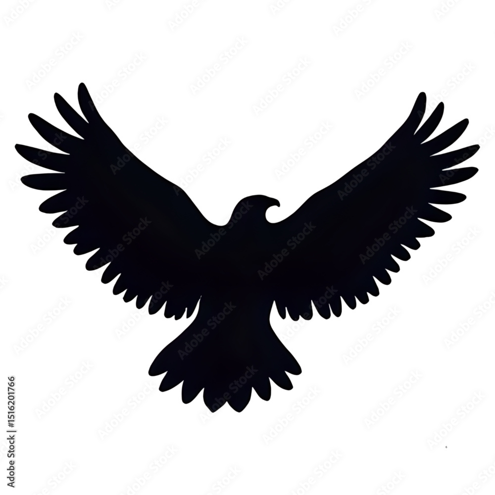 Obraz premium eagle on white background