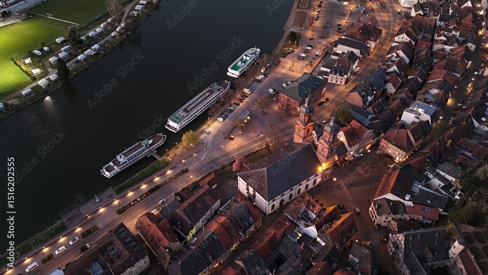 Obraz premium Miltenberg, abends