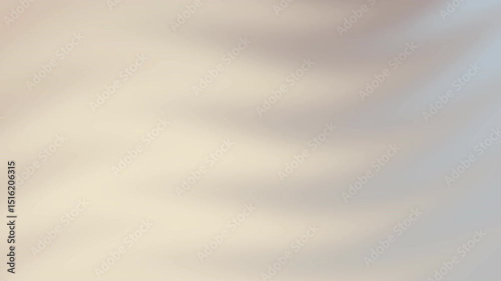 Fond flou crème et beige, texture douce ondulée