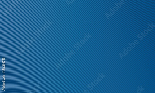 Abstract deep blue waves template for the vector background with curved lines. Vector background dark color. Graphic design template. Networks and technologies. Brand design