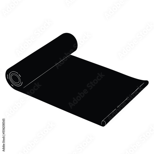 black and white paper clip