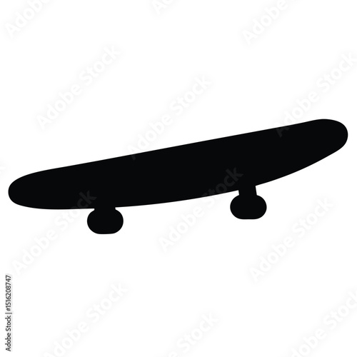 skateboard isolated on white background