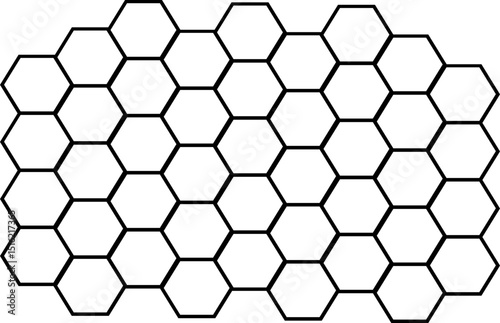 Honeycomb Background Vector