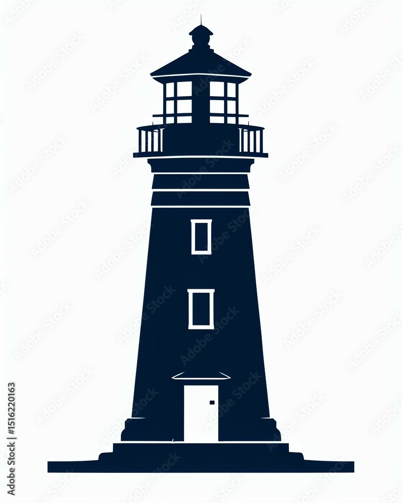 lighthouse illustration on white background, minimal lighthouse drawing, black and white lighthouse art lighthouse illustration on white background, minimal lighthouse drawing, black and white lighthouse art