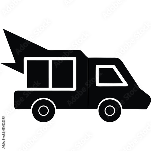 truck icon vector illustration