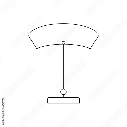 Accurate Spring Scale Vector Image for Measurement