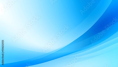 Blue Abstract Wave Background. (1)