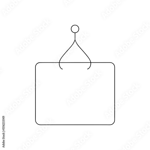 Toy Lacing Card on White Background Kids Educational Activity