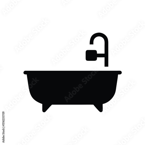 Bathtub  Silhouette