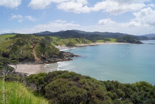 Landscape of Tutukaka, Bay of Islands, Northeast Coast, North Island, New Zealand