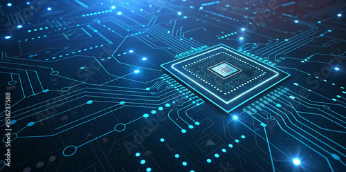 circuit board background