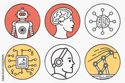 set of vector icons