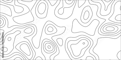 Abstract lines background. Contour maps. Vector illustration. The stylized height of the topographic map contour in lines and contours isolated on transparent. technology topo landscape grid map text	