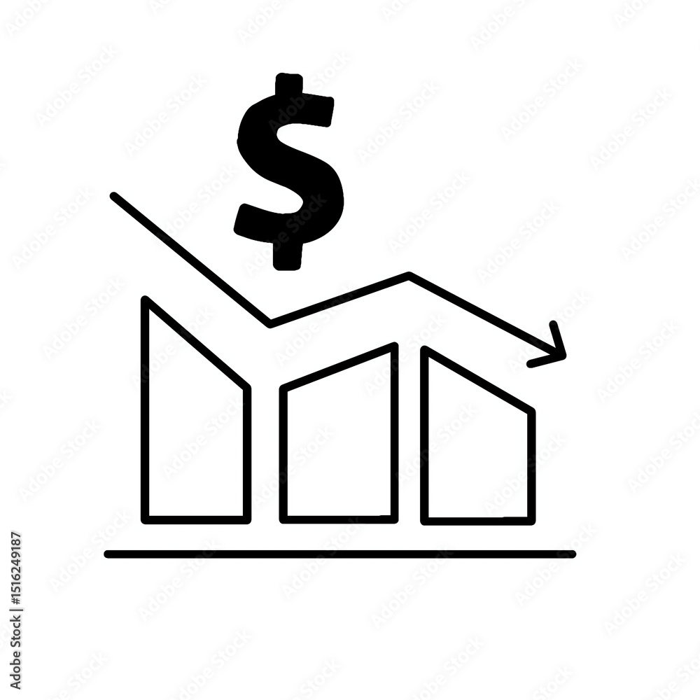house with dollar symbol