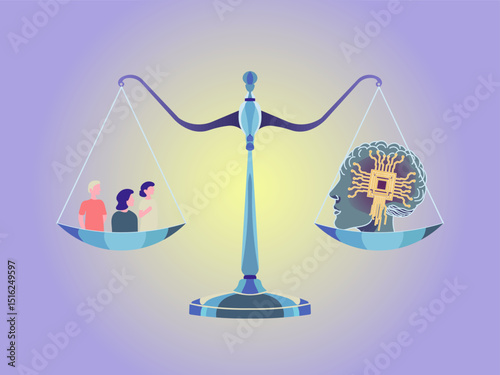 ai or artificial intelligence versus normal human 