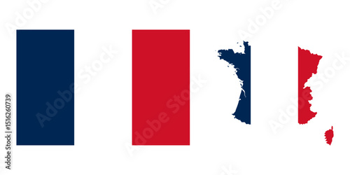 Free Download France flag map icon set - GFXLoad