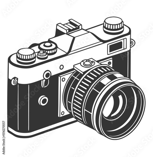 vintage photo camera
