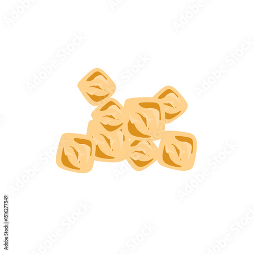 Lumps of rock sugar