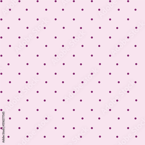Vibrant polka dot pattern in soft pink hues radiates playful charm and creativity