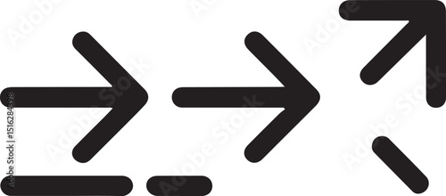 Data transfer icon outlined icon vector collection
