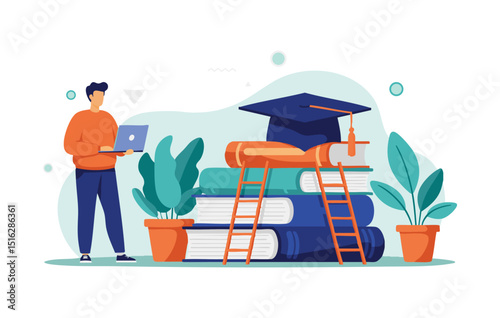 Online Education Accessing Knowledge and Achieving Graduation Through Digital Learning Resources and Online Courses