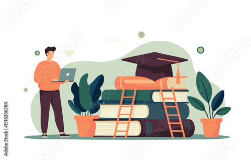 Online Education  Unlocking Knowledge Through Digital Learning and Resources,  Achieving Academic Success with E-learning