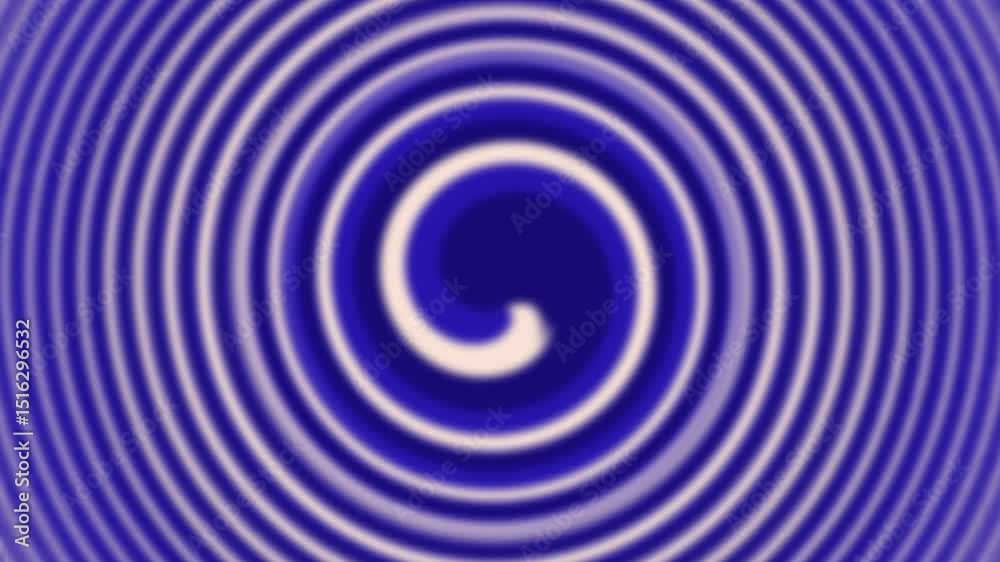 Spirale hypnotique abstraite