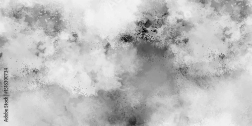 Abstract black and white cloudy texture with soft, organic gradients and smoky, ink-like dispersions. Irregular patches of dark and light tones blending seamlessly, resembling a stormy 